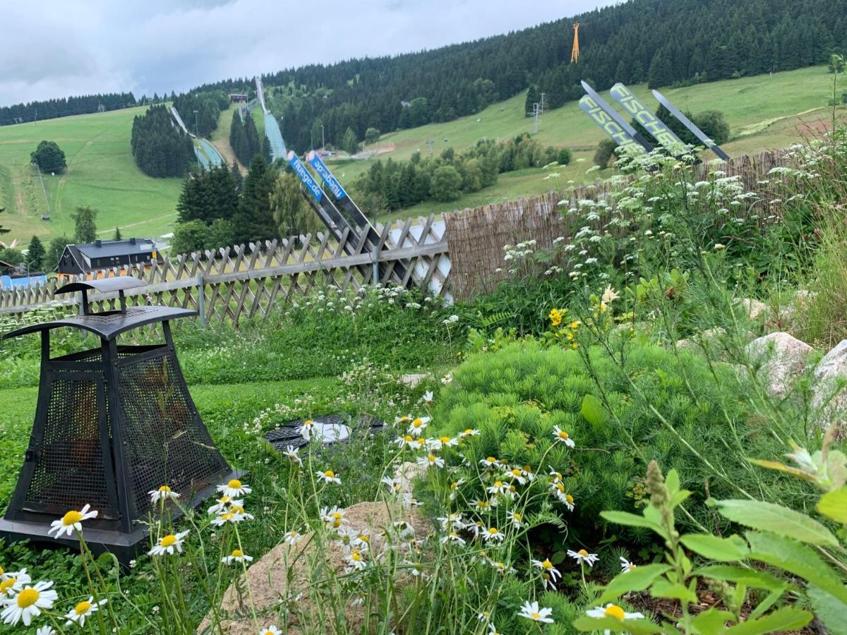 Villa Berghütte Fichtelstreich Oberwiesenthal Exterior foto