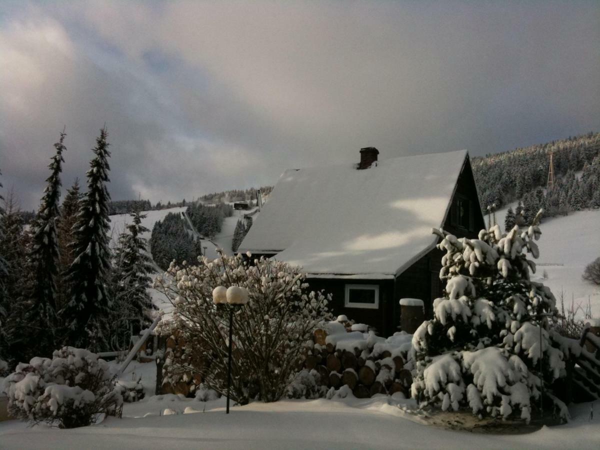 Villa Berghütte Fichtelstreich Oberwiesenthal Exterior foto