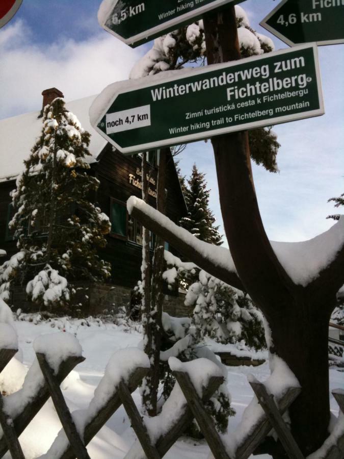 Villa Berghütte Fichtelstreich Oberwiesenthal Exterior foto